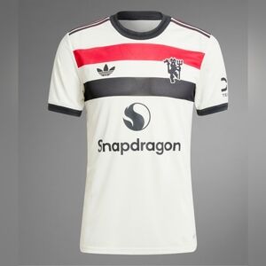 adidas IY7814 Manchester United FC  Third Authentic Men's Slim Fit Jersey